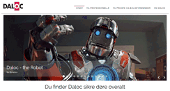 Desktop Screenshot of daloc.dk