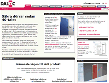 Tablet Screenshot of dorrkatalogen.daloc.se
