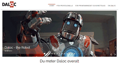 Desktop Screenshot of daloc.no